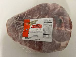 lot 65 image: K. 6.05lbs Fully Cooked Smoked Ham