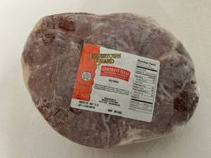 lot 76 image: K. 6.6lbs Fully Cooked Smoked Ham