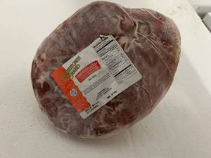lot 77 image: K. 5.45lbs Fully Cooked Smoked Ham