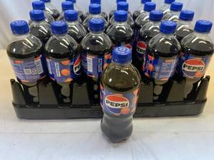 lot 131 image: 24x 20oz Bottles Pepsi-Peach