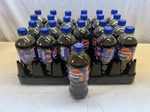 lot 136 image: 24x 20oz Bottles Pepsi-Peach