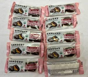 lot 161 image: KK. 12x 1.5oz Sanders Dark Chocolate Sea Salt Caramels