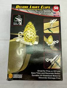 lot 188 image: MM. 50 Commercial Grade Hardware Deluxe Light Clips
