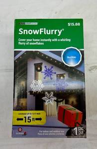 lot 192 image: MM. LED Light Show-Snow Flurry