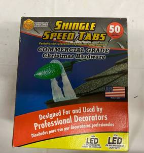 lot 195 image: MM. 50x Commercial Grade Shingle Speed Tabs