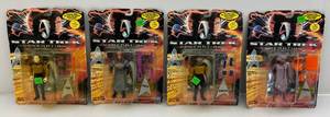 lot 5 image: Misc. STAR TREK Generations Action Figures (NOC) Cards Beat Up