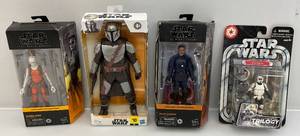 lot 15 image: Misc. STAR WARS Action Figures (NIP) Packaging Beat Up A Little