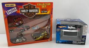 lot 33 image: Misc. HotWheel & Matchbox Items (NIB)