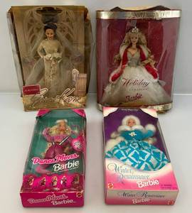 lot 36 image: Misc. Vintage Barbies (NB) Some Boxes Beat Up