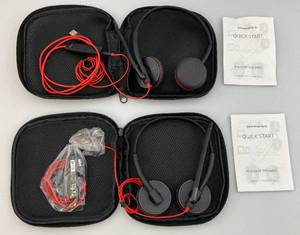 lot 46 image: PLT Headphones In Pouch