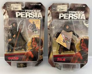 lot 58 image: Misc. Disney Prince Of Persia Action Figures (NIB)
