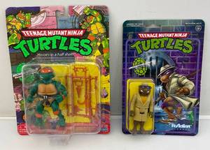 lot 60 image: Misc. TMNT Action Figures (NIB)