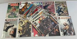 lot 95 image: Misc. Vintage Comics Including ( CONAN ) & More (Bagged & Boarded)