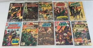 lot 96 image: Misc. Vintage 12  Cent - 40 Cent WAR  Comics (Bagged)