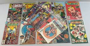 lot 97 image: Misc. Vintage Comics Including ( CONAN ) & More (Bagged)