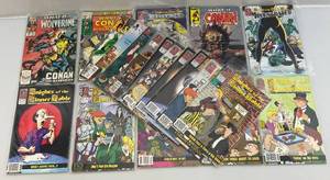 lot 99 image: Misc. Vintage Comics Including ( CONAN ) & More (Bagged)