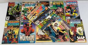lot 121 image: Misc. Vintage Comics Including ( WOLVERINE) & More