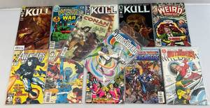 lot 133 image: Misc. Vintage Comics Including WAR & More (Some In Bags)