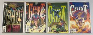 lot 142 image: Vintage Gambit 1-4 Direct Edition Comics (Bagged & Boarded)