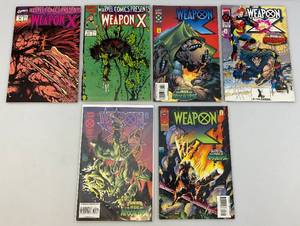 lot 144 image: Misc. Weapon X Key Issues