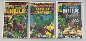 lot 151 image: 20, 30, 50 Cent HULK Key Issue Comics (Bagged & Boarded)