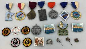 lot 195 image: Misc. Trail Pins & More