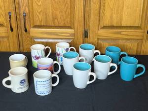 lot 9 image: Assorted Ceramic Mugs