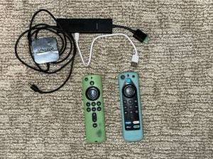 lot 43 image: Amazon Fire TV Sticks with Remotes and Power Adapter