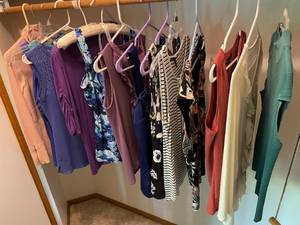 lot 92 image: Lot of Womens Tops and Dresses - Coldwater Creek and White House Black Market