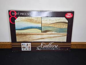 lot 118 image: Eight Piece Callery Decorator Solution - Wall Art Set