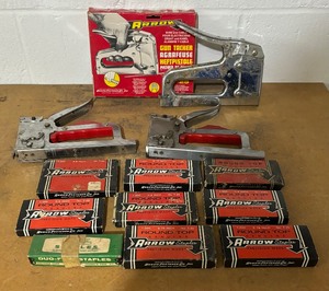 lot 94 image: Three Staplers and Staples