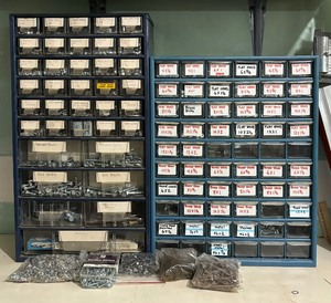 lot 150 image: Screws and Nuts and Bolts Oh My