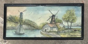 lot 179 image: Wonderful Dutch Countryside Print