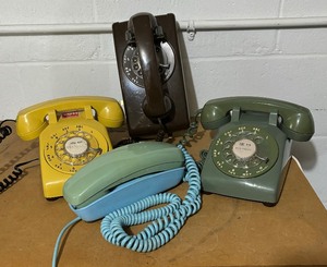 lot 182 image: Four Fabulous Vintage Telephones