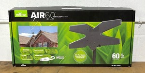 lot 185 image: New Mohu AIR60 Amplified AtticOutdoor HDTV Antenna