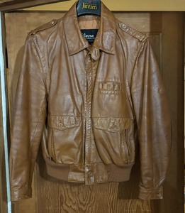 lot 186 image: Vintage Wilsons Leather Coat  Jacket