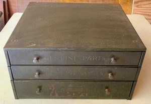 lot 270 image: C-G Carburetor Parts Cabinet
