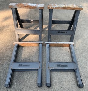 lot 31 image: Set of Iron Horse II Sawhorses