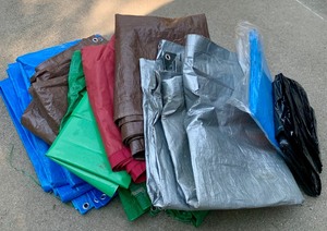 lot 37A image: Variety of Tarps