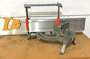 lot 46 image: Sears Craftsman Miter Box and Kromedge Miter Saw
