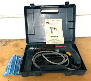 lot 225 image: Bosch Hammer Drill with Bosch Drill Bits