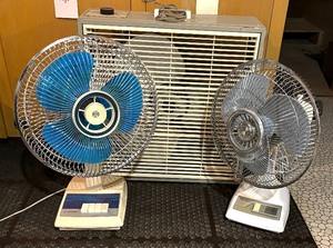lot 241 image: Three Fans by Tatung, Windmere and More