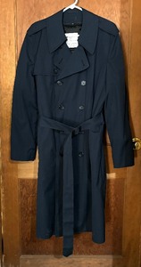 lot 251 image: Navy Blue London Fog Coat  Jacket