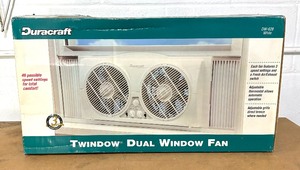 lot 253 image: New Duracraft Twindow Dual Window Fan