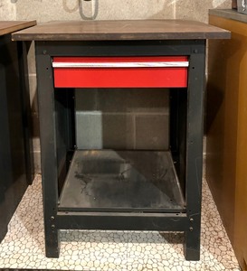 lot 294 image: Garage Table with Drawer #3