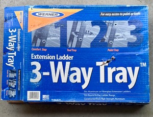 lot 276 image: Three Way Tray Ladder Extension Tray