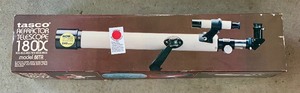 lot 279 image: New Tasco Refractor Telescope 180X