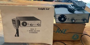 lot 289 image: Vintage Knight Kit CB Radio