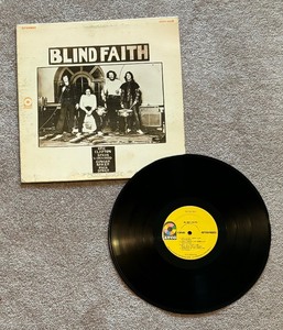 lot 33C image: Blind Faith Record Album by Eric Clapton, Steve Winwood, Ginger Baker and Rick Grech