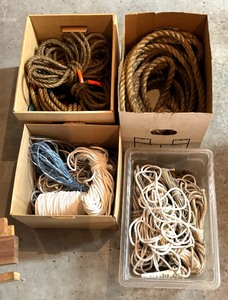 lot 337 image: Variety of Ropes